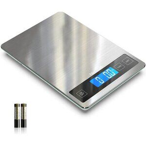 Food Scale, 22lb Digital Kitchen Scale Weight Grams and oz, Stainless Steel